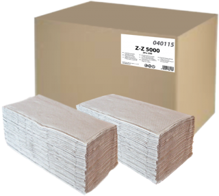 Papírový ručník skládaný ZZ primaSOFT šedý 5000 25x23 cm